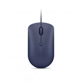 Juhtmega USB-C optiline hiir Lenovo GY51D20878, mõlemakäeline, 2400 DPI, 4 nuppu, sinine