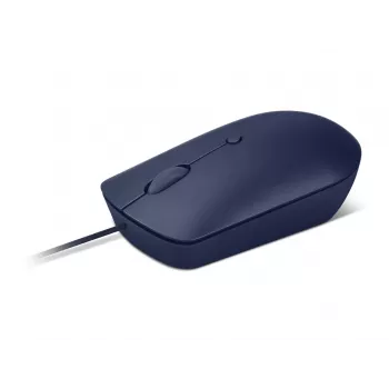 Juhtmega USB-C optiline hiir Lenovo GY51D20878, mõlemakäeline, 2400 DPI, 4 nuppu, sinine