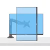 StarTech.com lauakinnitusega monitori käsi, kuni 32-tollisele ekraanile, max 10 kg, VESA 75x75/100x100, C-kinnitus, täielikult liigendatav, mehaaniline vedru, TAA vastavuses