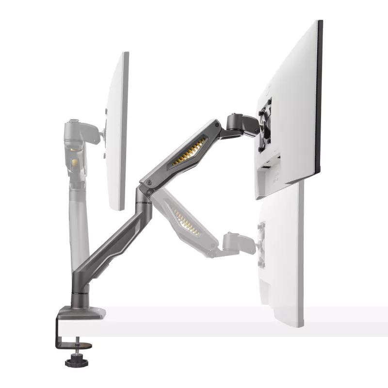 StarTech.com lauakinnitusega monitori käsi, kuni 32-tollisele ekraanile, max 10 kg, VESA 75x75/100x100, C-kinnitus, täielikult liigendatav, mehaaniline vedru, TAA vastavuses