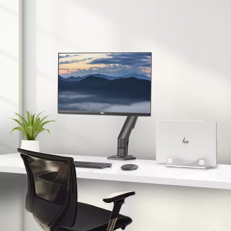 StarTech.com lauakinnitusega monitori käsi, kuni 32-tollisele ekraanile, max 10 kg, VESA 75x75/100x100, C-kinnitus, täielikult liigendatav, mehaaniline vedru, TAA vastavuses