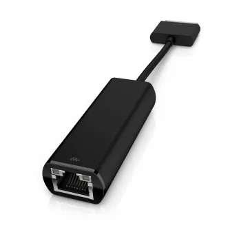 HP ElitePad Etherneti adapter, 70-kontaktiline, RJ-45, must