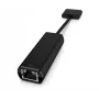 HP ElitePad Etherneti adapter, 70-kontaktiline, RJ-45, must