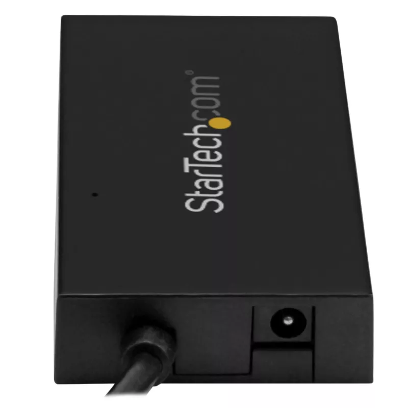 StarTech.com 4 pordiga USB 3.0 jaotur – USB-tüüp-A jaotur 1x USB-C ja 3x USB-A-ga (SuperSpeed 5 Gbps) – USB siini või isetoitega – kaasaskantav USB 3.1/3.2 Gen 1 BC 1.2 laadimisjaotur toiteadapteriga