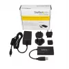 StarTech.com 4 pordiga USB 3.0 jaotur – USB-tüüp-A jaotur 1x USB-C ja 3x USB-A-ga (SuperSpeed 5 Gbps) – USB siini või isetoitega – kaasaskantav USB 3.1/3.2 Gen 1 BC 1.2 laadimisjaotur toiteadapteriga