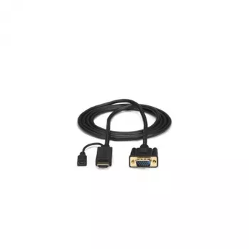StarTech.com 10 jala pikkune HDMI–VGA aktiivmuundurkaabel – HDMI–VGA adapter – 1920x1200 või 1080p