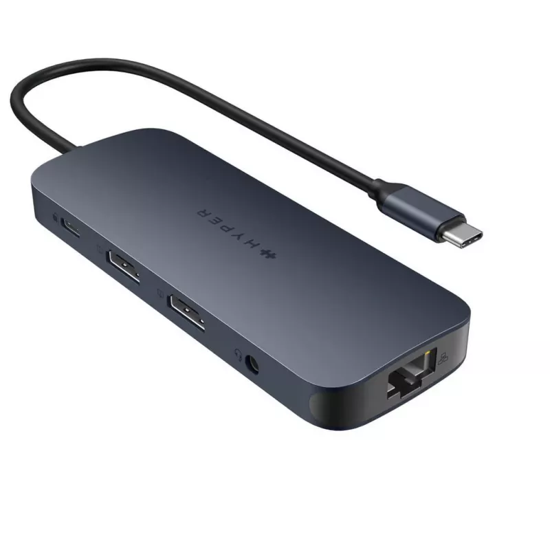 Targus HD4006GL sülearvuti dokk/pordireplikaator USB 3.2 Gen 2 (3.1 Gen 2) USB-C Must