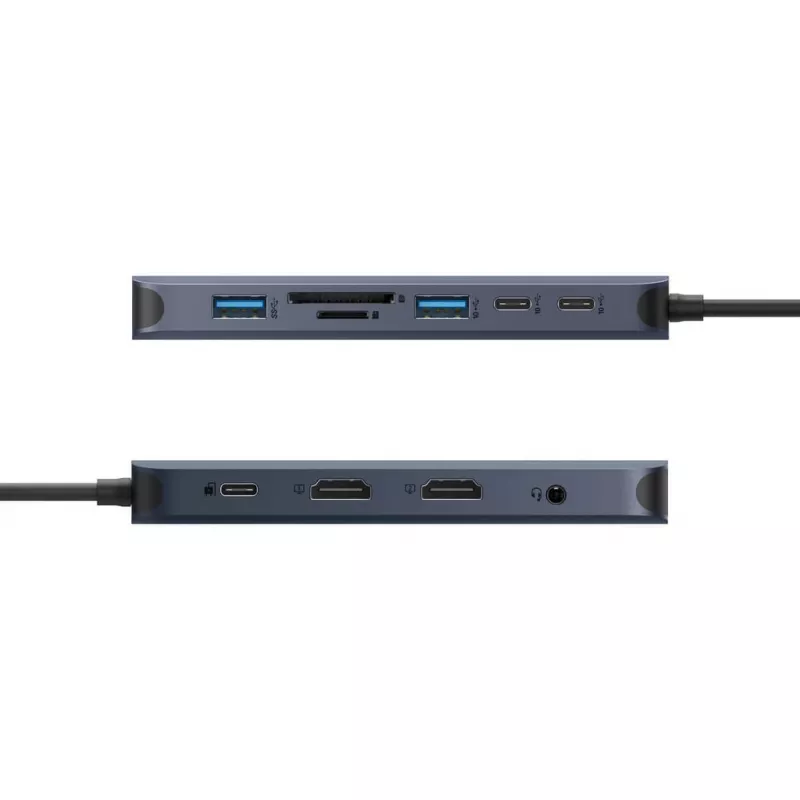 Targus HD4006GL sülearvuti dokk/pordireplikaator USB 3.2 Gen 2 (3.1 Gen 2) USB-C Must