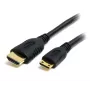 StarTech.com 1m Mini HDMI - HDMI kaabel Ethernetiga - 4K 30Hz kiire Mini HDMI - HDMI adapterkaabel - Mini HDMI USB-C seade HDMI monitorile/ekraanile - Vastupidav video konverteri juhe