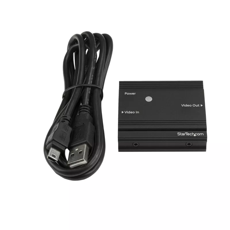 StarTech.com HDMI signaalivõimendi - HDMI pikendaja - 4K 60Hz, 3840 x 2160 pikslit, AV repiiter, 35 m, Must, HDCP