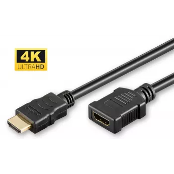 Microconnect HDMI 2.0 pikenduskaabel 2 m isane–emane 18 Gbit/s