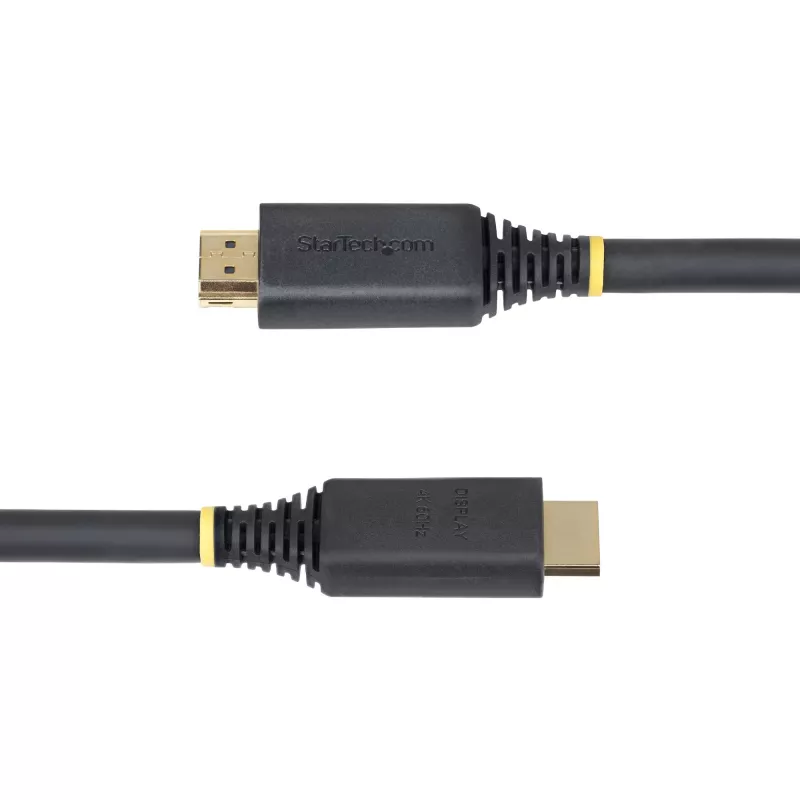 StarTech.com 10m aktiivne kiire HDMI-kaabel, 4K 60Hz/1440p 144Hz, HDR10/HDCP 2.2/ARC, 18Gbps, UHD HDMI 2.0 juhe teleri/monitori/ekraani jaoks, TPE ümbris