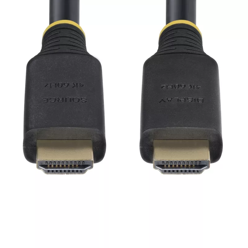 StarTech.com 10m aktiivne kiire HDMI-kaabel, 4K 60Hz/1440p 144Hz, HDR10/HDCP 2.2/ARC, 18Gbps, UHD HDMI 2.0 juhe teleri/monitori/ekraani jaoks, TPE ümbris
