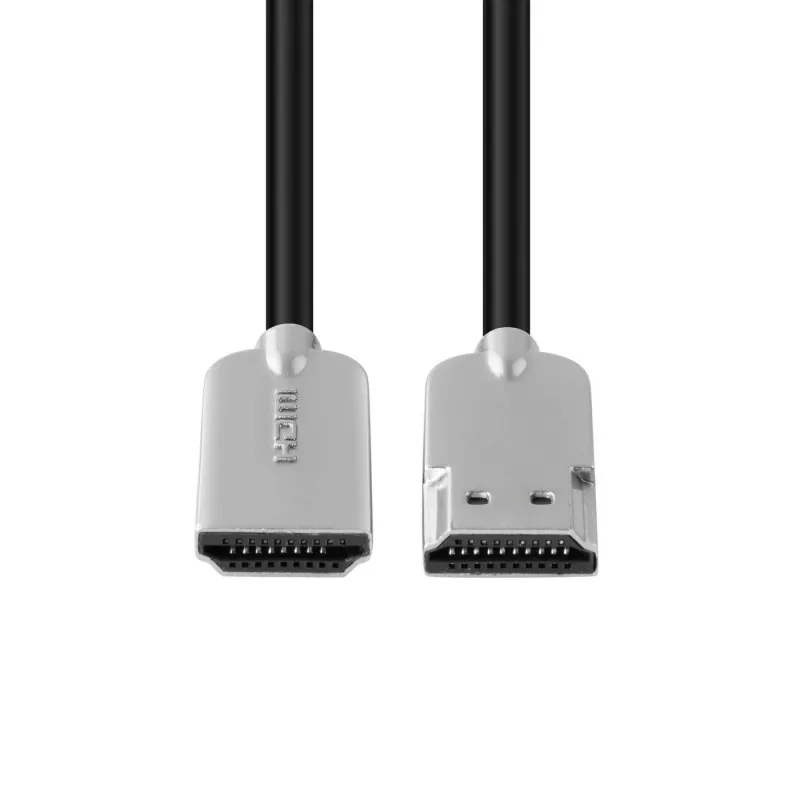 Microconnect HDMISUPERSLIM2M HDMI-kaabel 2 m HDMI tüüp A (standardne) Must, metallik