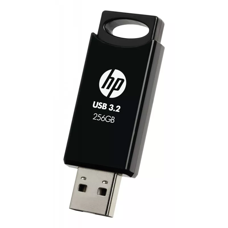 HP 712w USB-mälupulk 256 GB USB tüüp-A 3.2 Gen 1 (3.1 Gen 1) Must