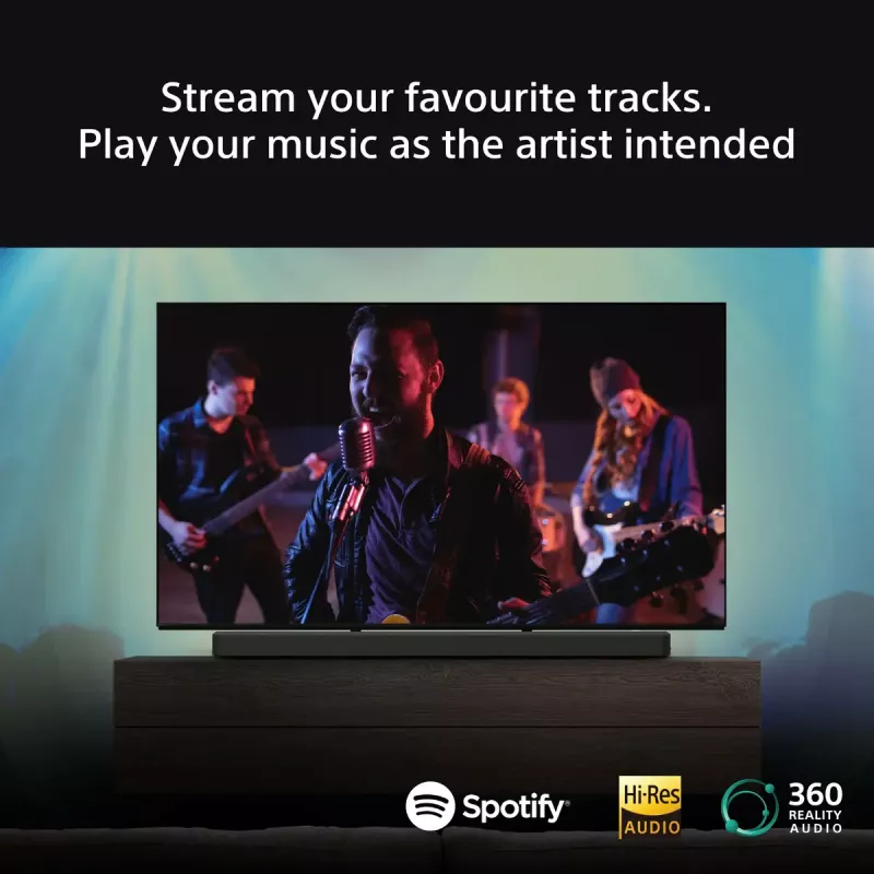 Sony BRAVIA Theatre Bar 8 – Dolby Atmos heliriba, 11 kõlarit, Wi-Fi, Bluetooth, 360-ruumiline helikaardistus