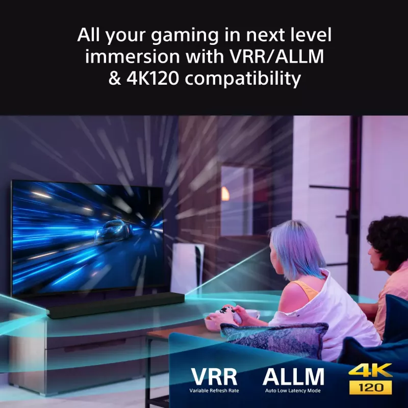 Sony BRAVIA Theatre Bar 8 – Dolby Atmos heliriba, 11 kõlarit, Wi-Fi, Bluetooth, 360-ruumiline helikaardistus