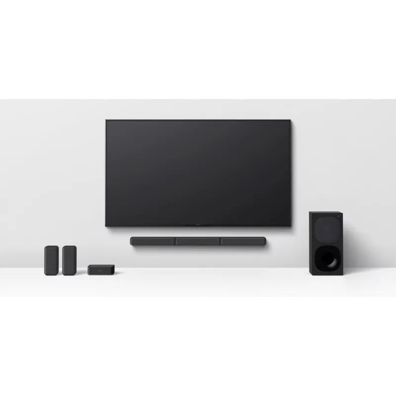 Kodukino kõlarisüsteem Sony HT-S40R 5.1 kanalit 600 W Juhtmevaba Must