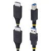 StarTech.com 1,8 m HDMI ja USB 5 Gbps KVM-kaabel, 4K 60 Hz, HDMI 2.0 ja USB kombokaabel KVM-lülititele