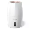Õhuniisutaja Philips HU2716/10 — 2 L paak, 17 W, 220–240 V, valge/rooskuldne, kompaktne 220×220×350 mm