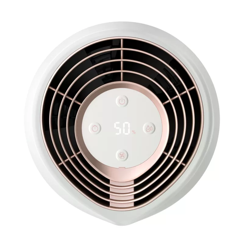 Õhuniisutaja Philips HU2716/10 — 2 L paak, 17 W, 220–240 V, valge/rooskuldne, kompaktne 220×220×350 mm