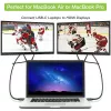 Techly adapterkaabel USB-C isane HDMI 2.0 4K isasele 2 m must