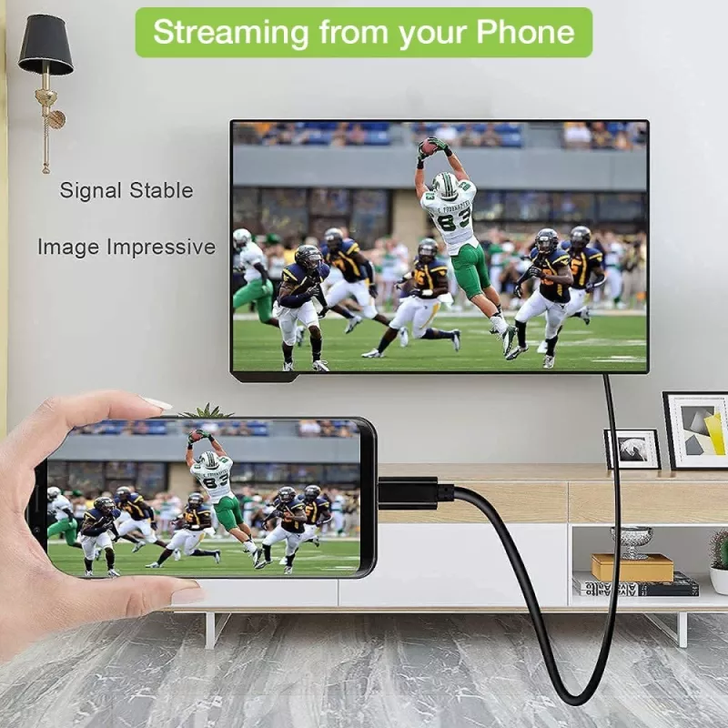 Techly adapterkaabel USB-C isane HDMI 2.0 4K isasele 2 m must