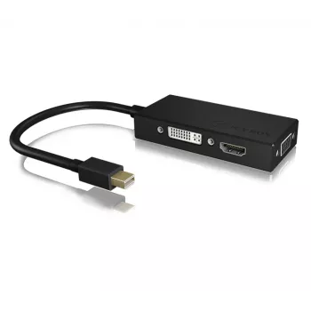 ICY BOX IB-AC1032 Mini DisplayPort DVI-D + VGA (D-Sub) + HDMI Must