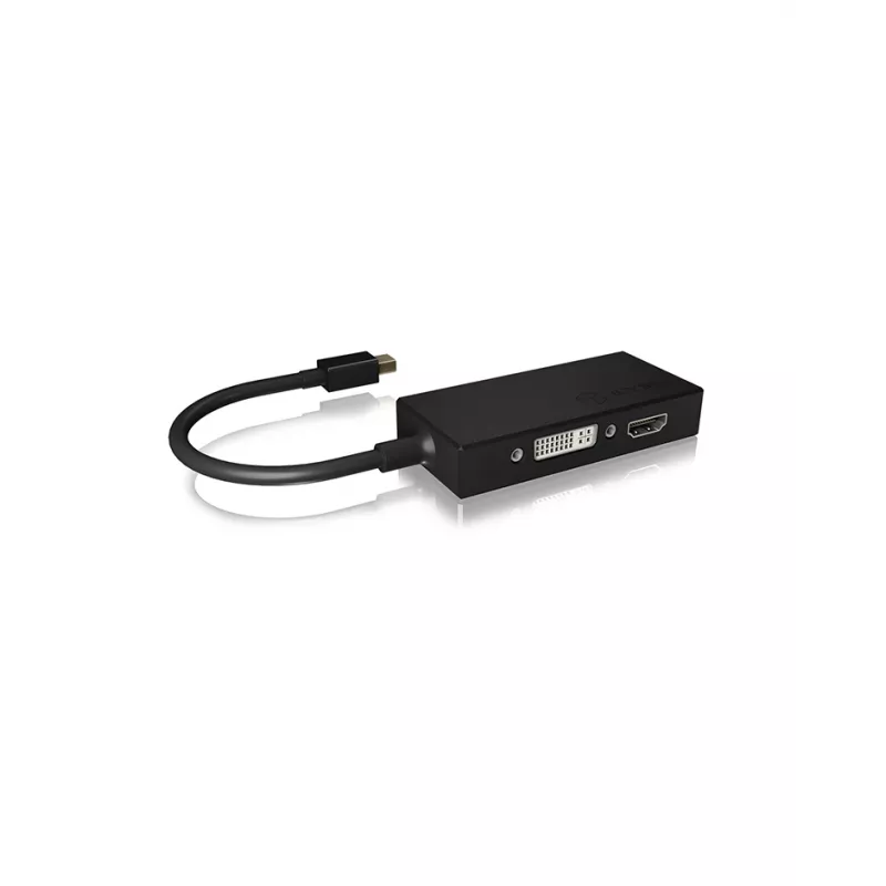 ICY BOX IB-AC1032 Mini DisplayPort DVI-D + VGA (D-Sub) + HDMI Must