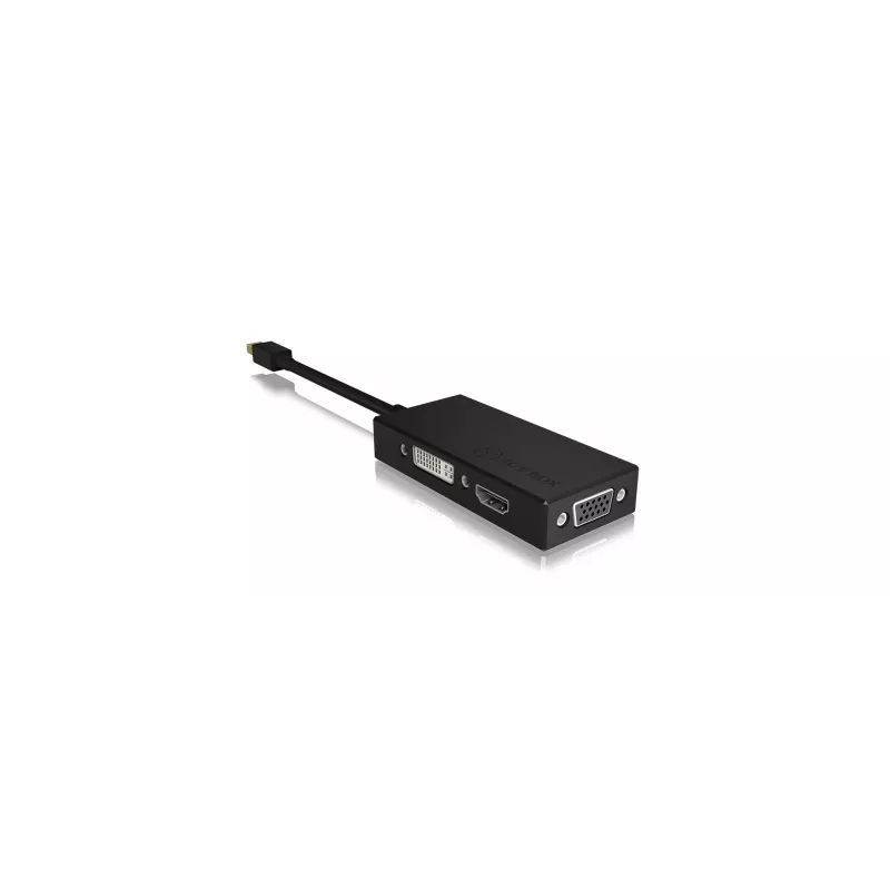 ICY BOX IB-AC1032 Mini DisplayPort DVI-D + VGA (D-Sub) + HDMI Must