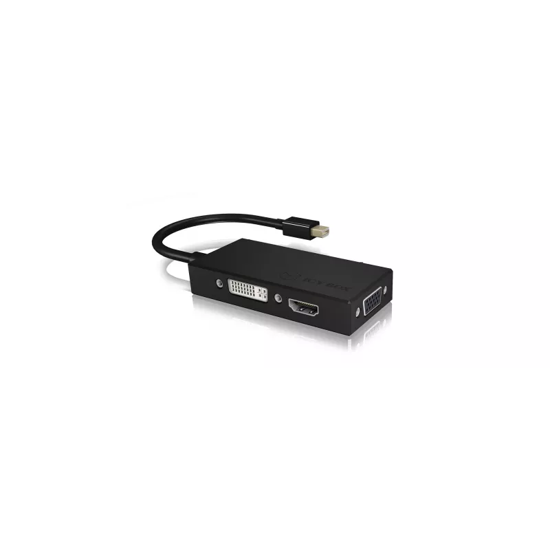 ICY BOX IB-AC1032 Mini DisplayPort DVI-D + VGA (D-Sub) + HDMI Must