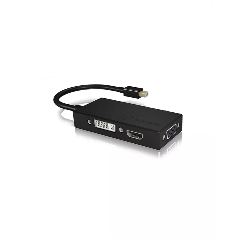 ICY BOX IB-AC1032 Mini DisplayPort DVI-D + VGA (D-Sub) + HDMI Must