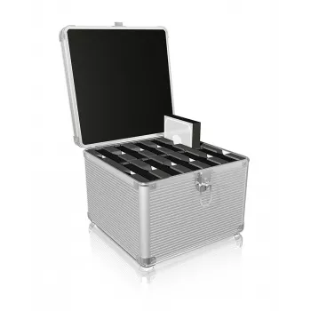 ICY BOX IB-AC628 Kohver Metall, Plastik Hõbedane