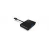 ICY BOX IB-DK4032-CPD USB-C–VGA mitmepordine adapter