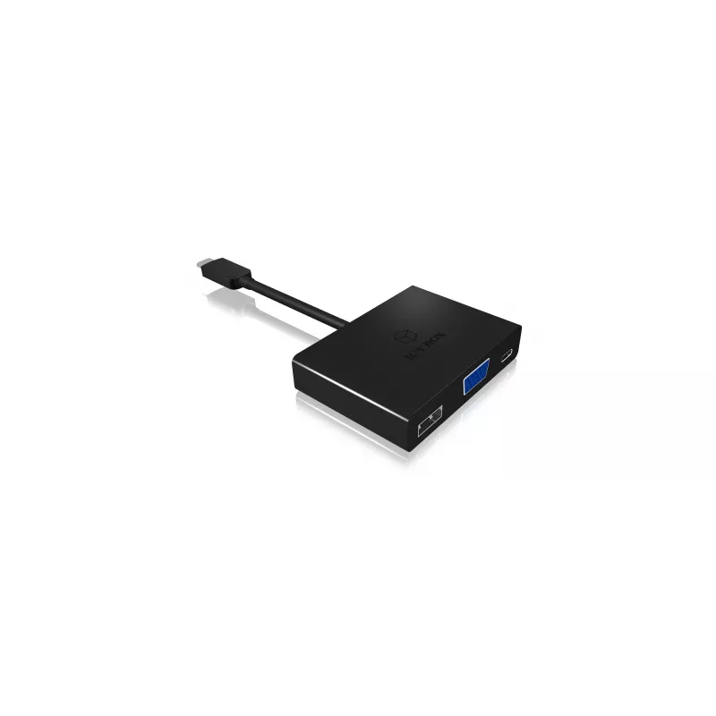 ICY BOX IB-DK4032-CPD USB-C–VGA mitmepordine adapter