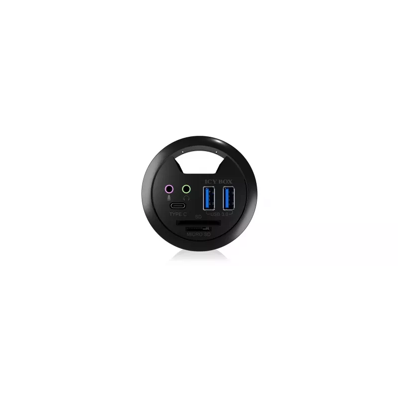 ICY BOX IB-HUB1404A pistikupesa must