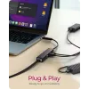 ICY BOX IB-HUB1439-LAN juhtmega USB 3.2 Gen 1 (3.1 Gen 1) Type-A must
