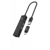 ICY BOX IB-HUB1439-LAN juhtmega USB 3.2 Gen 1 (3.1 Gen 1) Type-A must