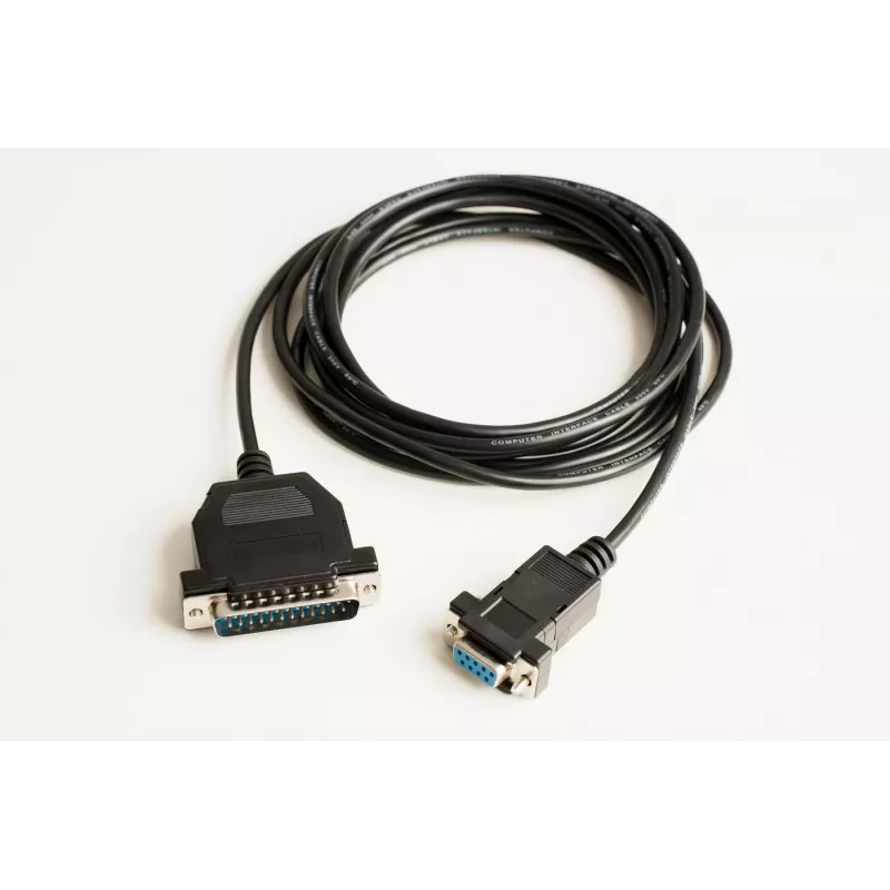 Microconnect IBM029B jadakaabel Must 3 m DB9 DB25
