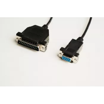 Microconnect IBM029B-1,8 jadakaabel Must 1.8 m DB-9 DB-25