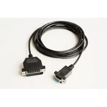Microconnect IBM029B-1,8 jadakaabel Must 1.8 m DB-9 DB-25