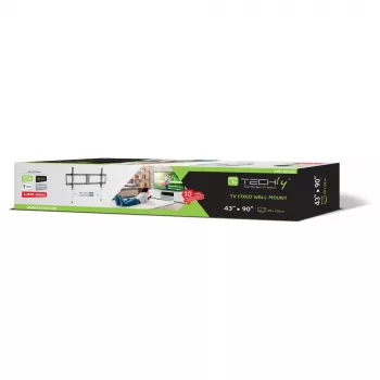 Techly Fikseeritud Seinakinnitusklamber LED TV LCD 43-90 tolli