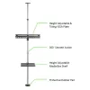 Techly ICA-TR32 telerikinnitus/statiiv 177,8 cm (70 tolli) Hõbedane