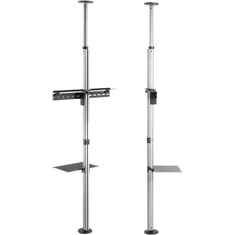 Techly ICA-TR32 telerikinnitus/statiiv 177,8 cm (70 tolli) Hõbedane