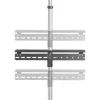 Techly ICA-TR32 telerikinnitus/statiiv 177,8 cm (70 tolli) Hõbedane