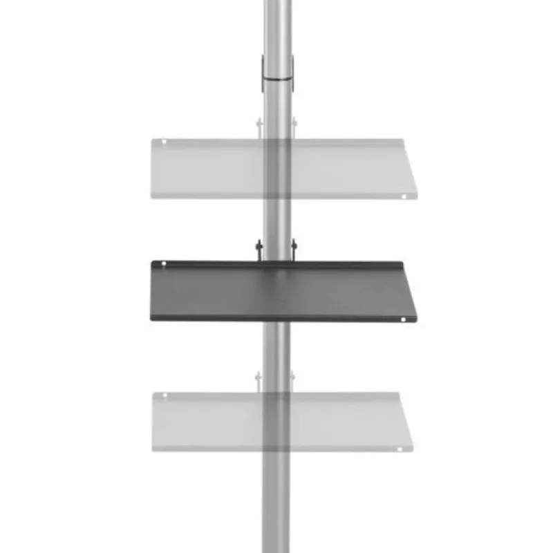 Techly ICA-TR32 telerikinnitus/statiiv 177,8 cm (70 tolli) Hõbedane