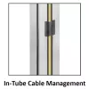 Techly ICA-TR32 telerikinnitus/statiiv 177,8 cm (70 tolli) Hõbedane