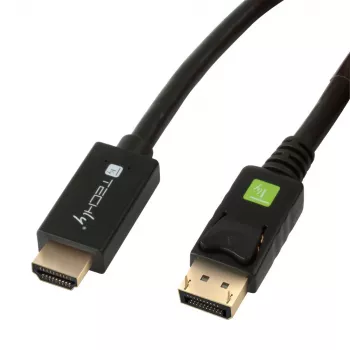 Techly muundurikaabel 1 m DisplayPort - HDMI 1.2 4K ICOC DSP-H12-010