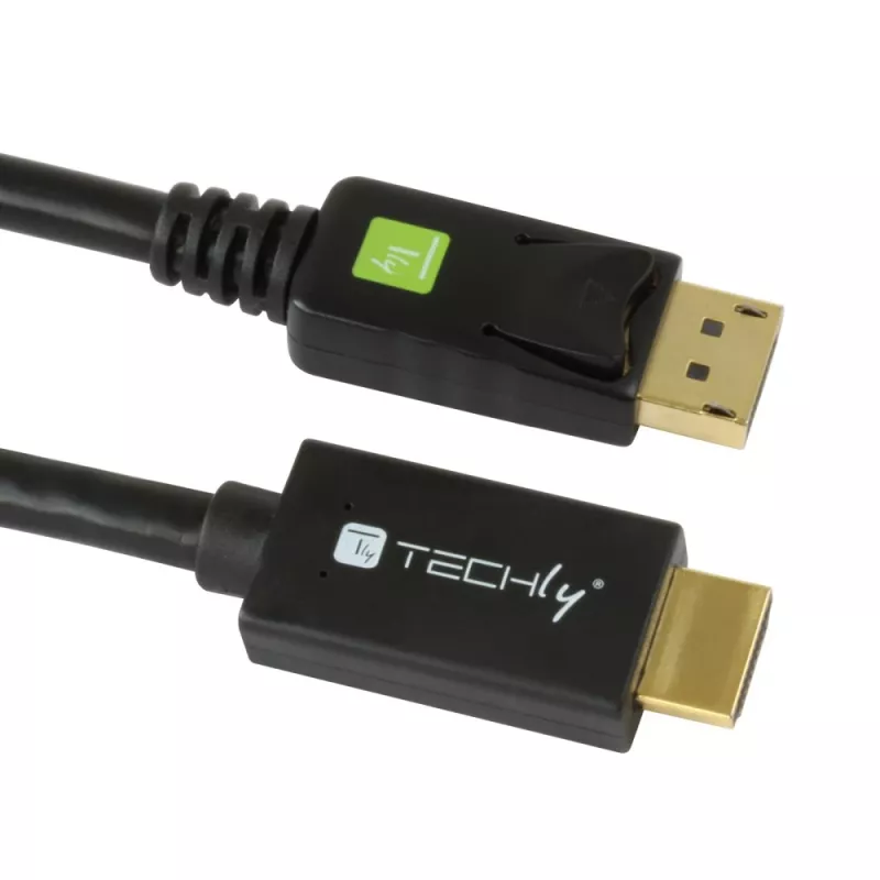 Techly muundurikaabel 1 m DisplayPort - HDMI 1.2 4K ICOC DSP-H12-010