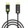 Techly muundurkaabel 2m DisplayPort HDMI-le 1.2 4K ICOC DSP-H12-020